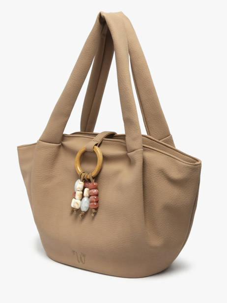 Sac Porté épaule Woomen Beige camomille pearl WCAE07 vue secondaire 2