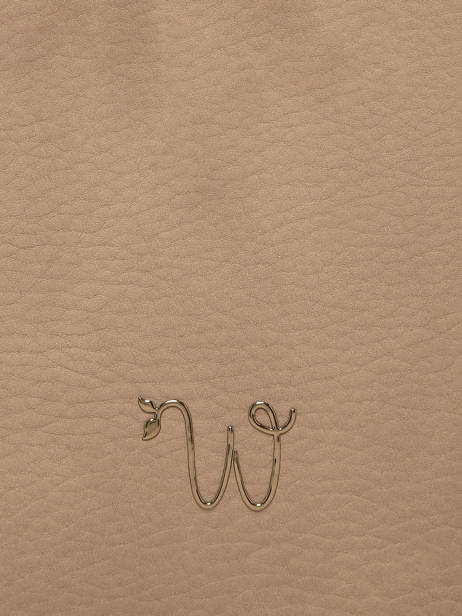 Sac Porté épaule Woomen Beige camomille pearl WCAE07 vue secondaire 5