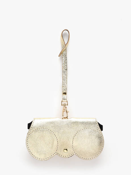 Étui Lunettes Nine Cuir Milano Or nine NI25069