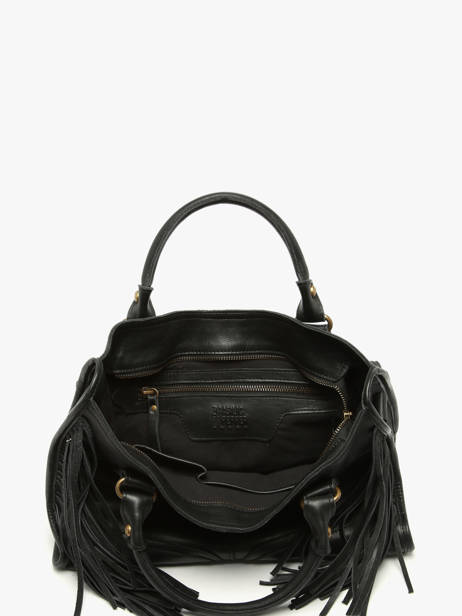 Sac Porté Main Dakota Cuir Basilic pepper Noir dakota BDAK22 vue secondaire 2