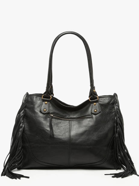 Sac Porté épaule Dakota Cuir Basilic pepper Noir dakota BDAK31 vue secondaire 3