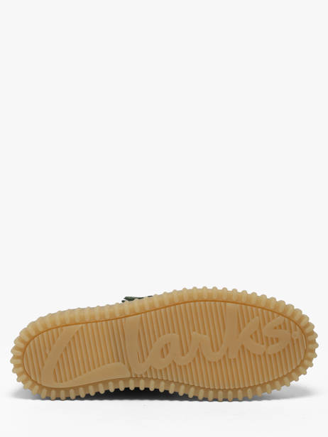 Chaussures Derbies Clarks Vert men 26186160 vue secondaire 4