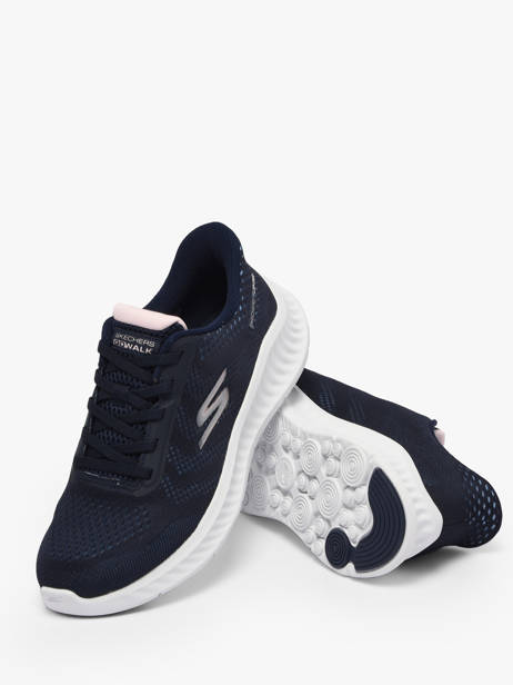 Sneakers Skechers Bleu women 125643 vue secondaire 2