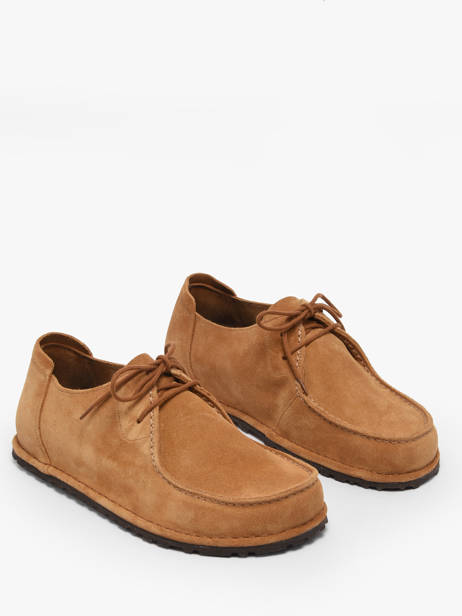 Chaussures Derbies En Cuir Birkenstock Marron men 1031546 vue secondaire 1