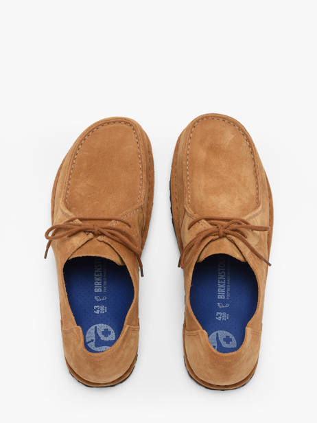 Chaussures Derbies En Cuir Birkenstock Marron men 1031546 vue secondaire 3