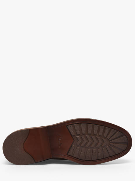 Chaussures De Ville En Cuir Clarks Marron men 26186448 vue secondaire 4