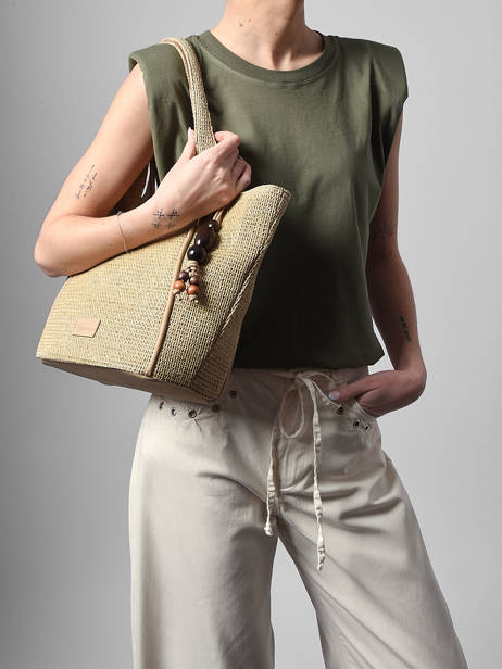 Sac Porté épaule Crocus Estival Woomen Beige crocus estival WCRS07 vue secondaire 1