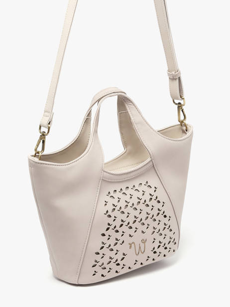 Sac Bandoulière Zamia Woomen Beige zamia WZAM06 vue secondaire 3
