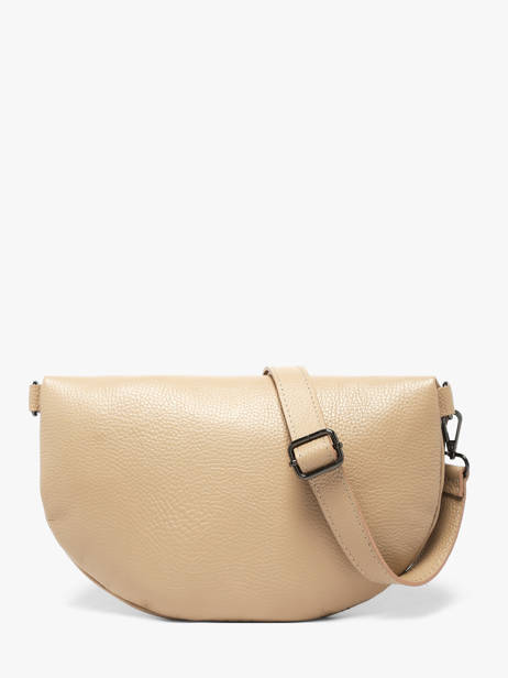 Sac Banane Caviar Cuir Milano Beige caviar CA21123 vue secondaire 4