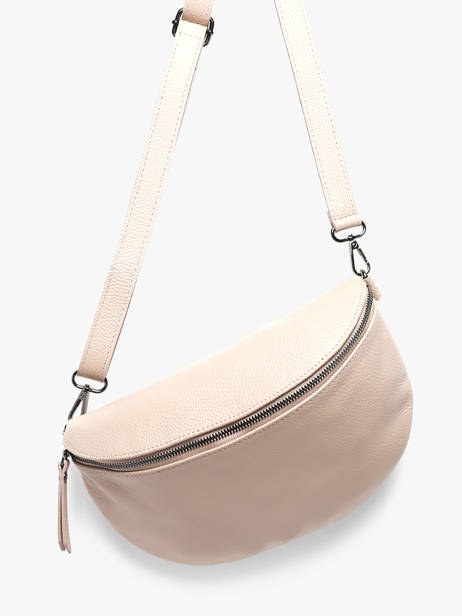 Sac Banane Caviar Cuir Milano Beige caviar CA21123 vue secondaire 2
