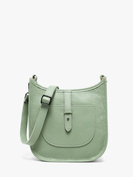 Shoulder Bag Caviar Leather Milano Green caviar CA25067