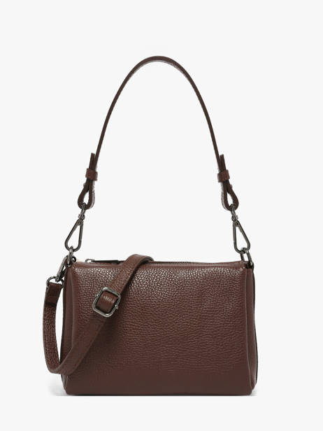 Sac Bandoulière Caviar Cuir Milano Marron caviar CA25065