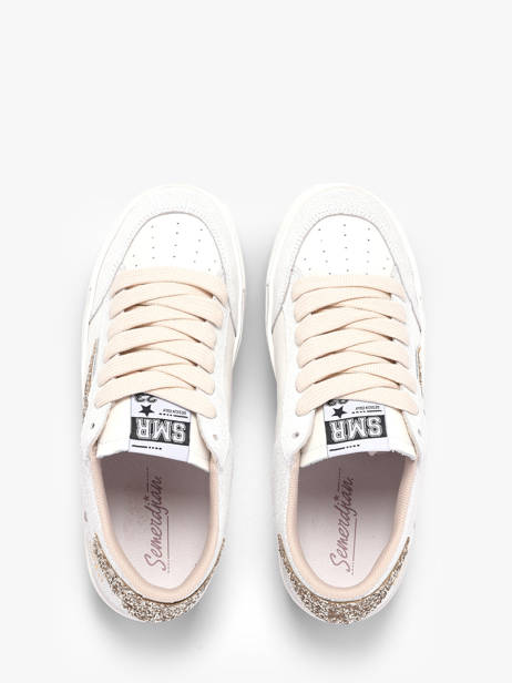 Sneakers En Cuir Semerdjian Blanc women NOUBA423 vue secondaire 3