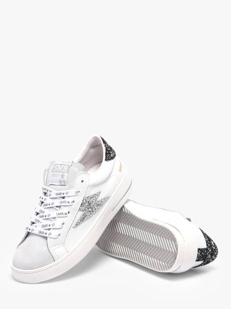 Sneakers En Cuir Semerdjian Blanc women MAYAC782 vue secondaire 2