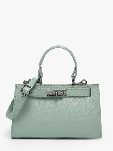 Sac Porté Main Caviar Cuir Milano Vert caviar CA25114