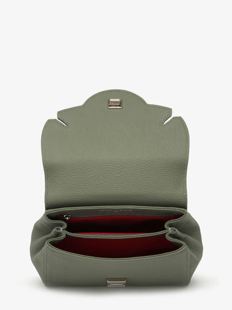 Sac Porté Main Mandala Cuir Nathan baume Vert mandala 4M vue secondaire 3