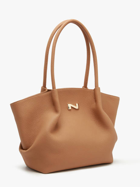 Sac Porté épaule Galatée Cuir Nathan baume Marron nymphea 3 vue secondaire 1