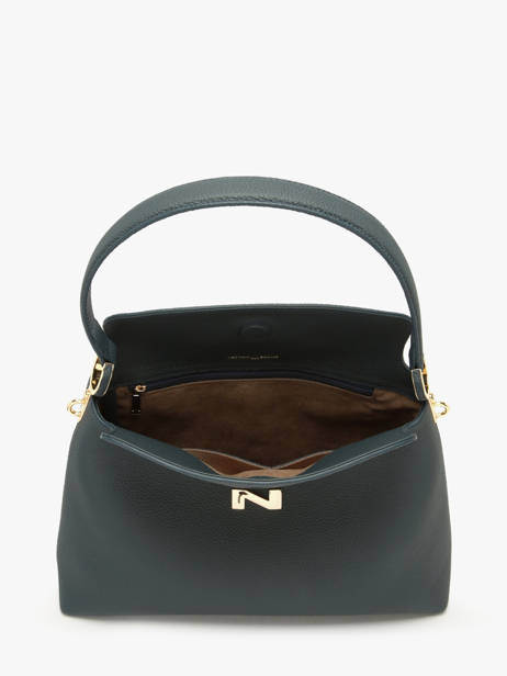 Sac Porté épaule Camelia Cuir Nathan baume Bleu eden 5 vue secondaire 2