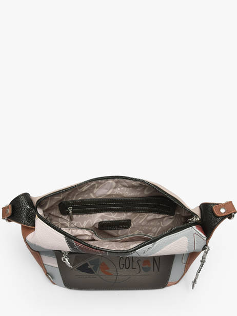 Sac Bandoulière Auralis Anekke Multicolore auralis 42813553 vue secondaire 2