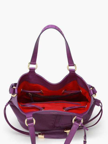 Sac Seau M Premier Flirt Cuir Lancel Violet premier flirt A10110 vue secondaire 3