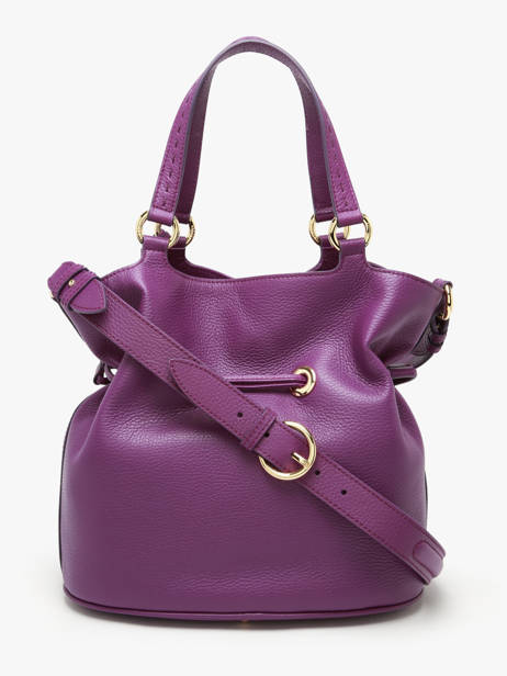 Sac Seau M Premier Flirt Cuir Lancel Violet premier flirt A10110 vue secondaire 4