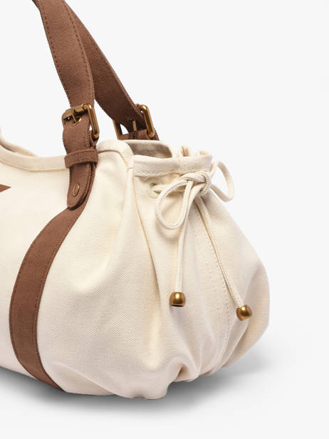 Sac Porté épaule Canvas Coton Gerard darel Blanc canvas Z450 vue secondaire 4