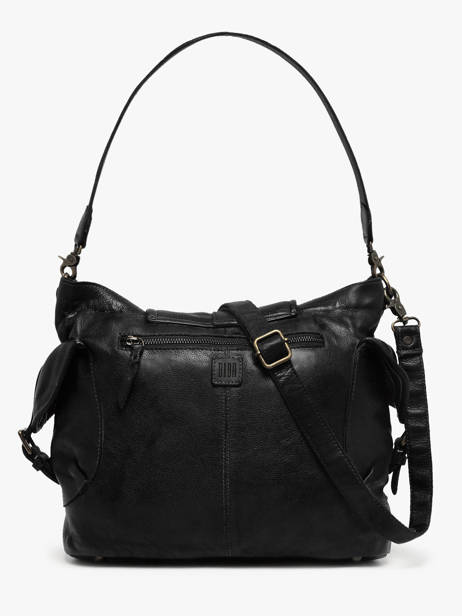 Sac Porté épaule Heritage Cuir Biba Noir heritage CLT1L vue secondaire 3