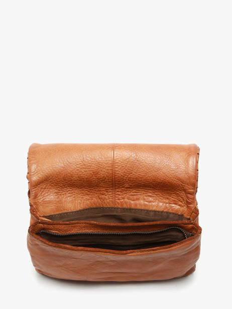 Sac Bandoulière Heritage Cuir Biba Marron heritage KA27 vue secondaire 2