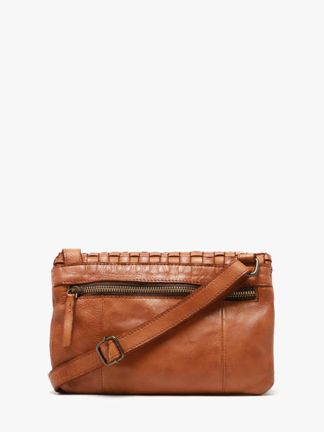 Sac Bandoulière Heritage Cuir Biba Marron heritage KA27 vue secondaire 3