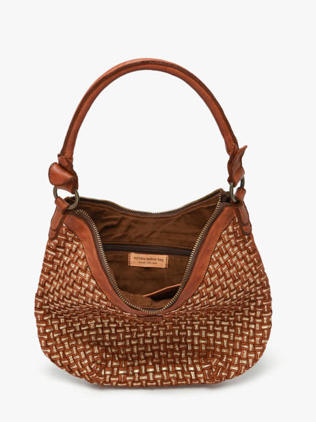 Sac Bandoulière Heritage Cuir Biba Marron heritage KAB23L vue secondaire 2