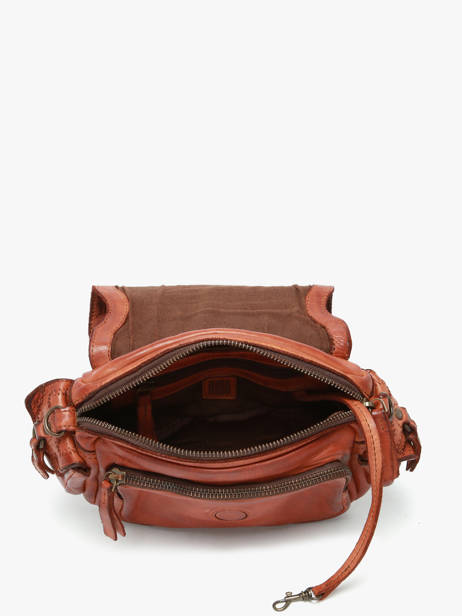Sac Bandoulière Heritage Cuir Biba Marron heritage GAD4L vue secondaire 2
