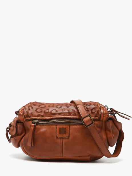 Sac Bandoulière Heritage Cuir Biba Marron heritage GAD4L vue secondaire 3