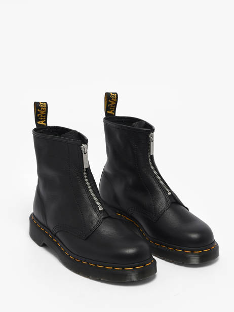 Boots En Cuir Dr martens Noir women 42352001 vue secondaire 1