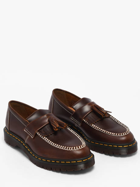 Mocassins En Cuir Dr martens Marron men 42849200 vue secondaire 1