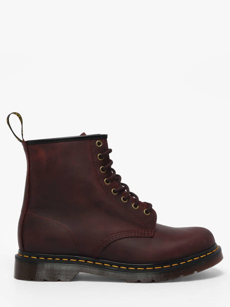 Boots En Cuir Dr martens Marron men 11822609
