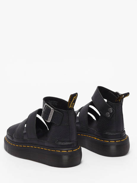 Sandales En Cuir Dr martens Noir women 24476001 vue secondaire 2