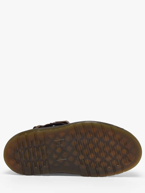 Sandales En Cuir Dr martens Marron women 31524201 vue secondaire 4