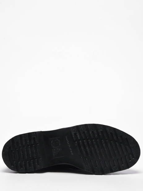 Chaussures Derbies En Cuir Dr martens Noir boy 14345001 vue secondaire 4