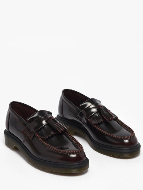 Mocassins En Cuir Dr martens Rouge women 14573601 vue secondaire 1