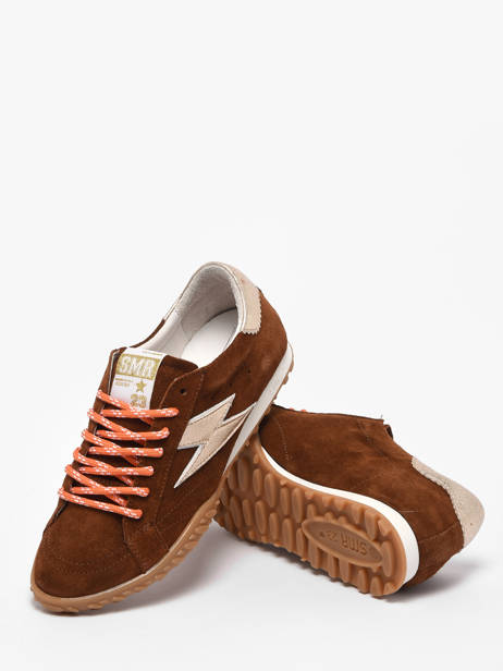 Sneakers En Cuir Semerdjian Marron women MARYD282 vue secondaire 2