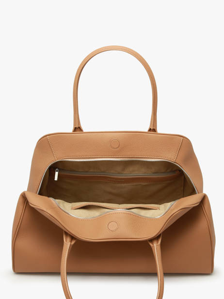 Sac Porté épaule Barbara Cuir Nathan baume Marron state 1 vue secondaire 2