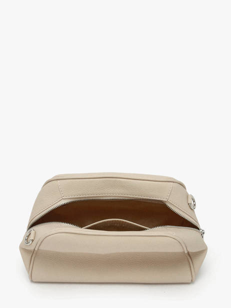 Sac Bandoulière Brenda Cuir Nathan baume Beige state 2 vue secondaire 2