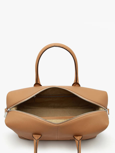 Sac Porté Main Senna Cuir Nathan baume Marron drive 2 vue secondaire 3