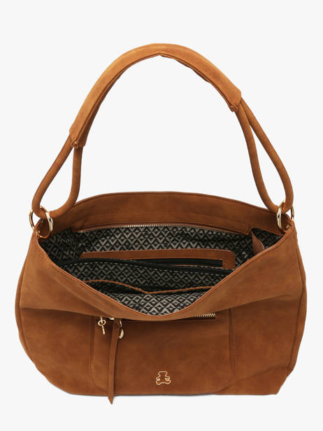 Sac Porté épaule Bride Lulu castagnette Marron bride D vue secondaire 2