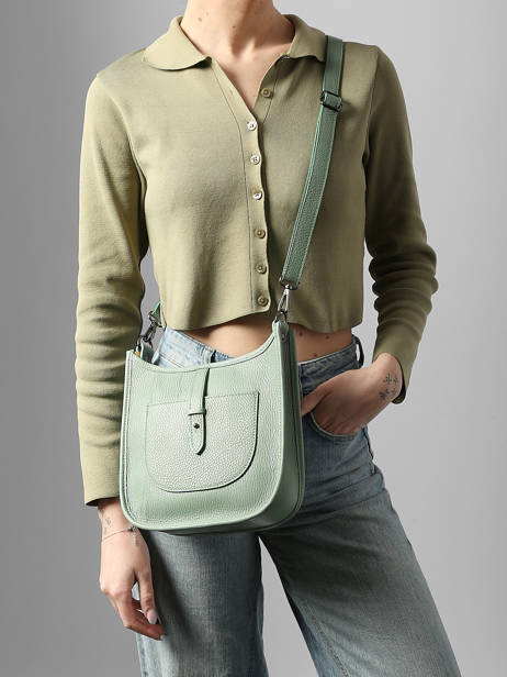 Shoulder Bag Caviar Leather Milano Green caviar CA25067 other view 1