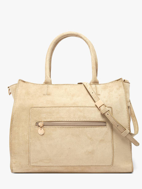 Sac Porté Main Buckle Lulu castagnette Beige buckle D vue secondaire 3