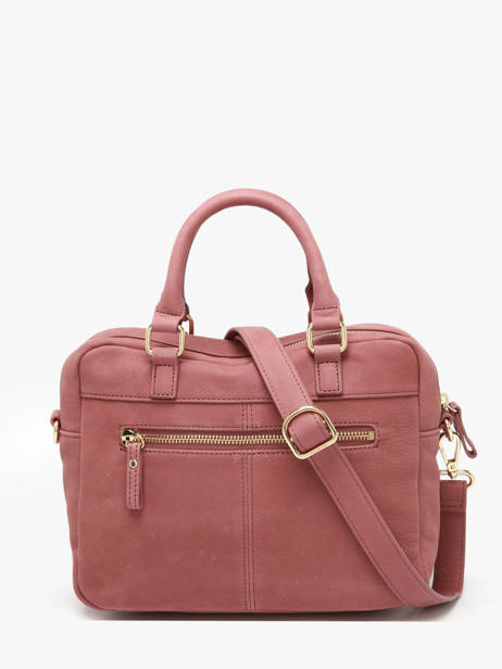 Sac Bandoulière Baby Macy Cuir Nat et nin Rose vintage BABYMACY vue secondaire 3