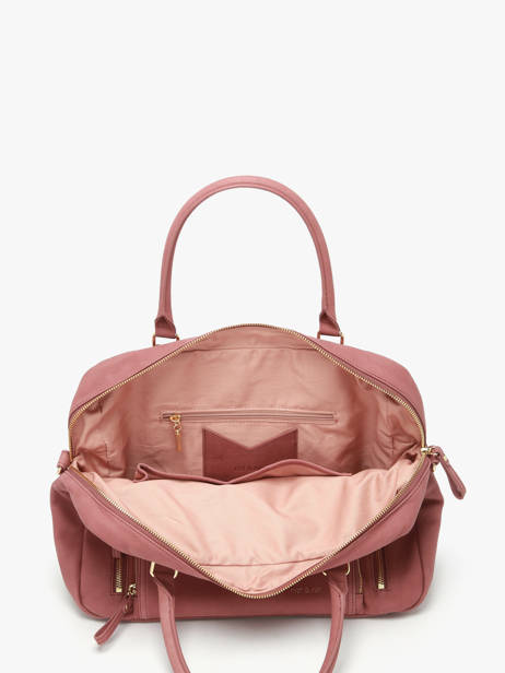 Sac Macy Cuir Nat et nin Rose vintage MACY vue secondaire 2
