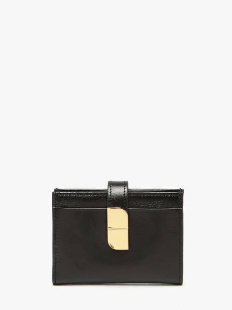 Portefeuille Cuir Nat et nin Noir vintage AUDE