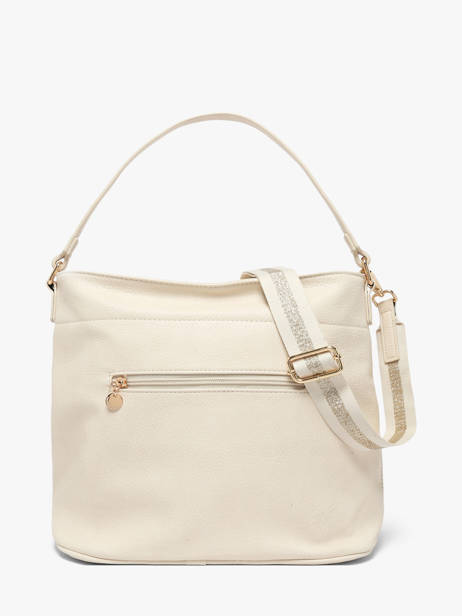 Sac Porté épaule Soft Lulu castagnette Blanc soft AISSAM vue secondaire 4